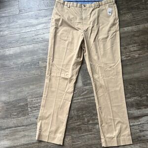 Brooks‎ Brothers Lightweight Advantage Chino Pants Mens 44x34 Beige Tan